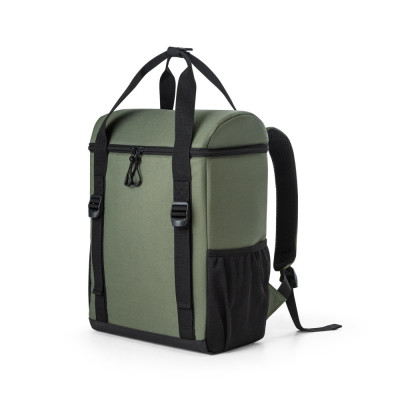 ROMA L. Thermal backpack padded in recycled polyester 600D ripstop 16 L